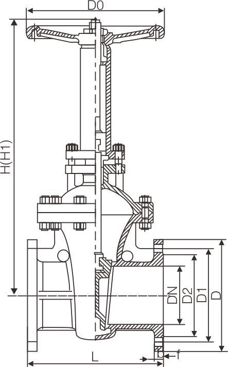 碳钢零泄漏闸阀(图1)