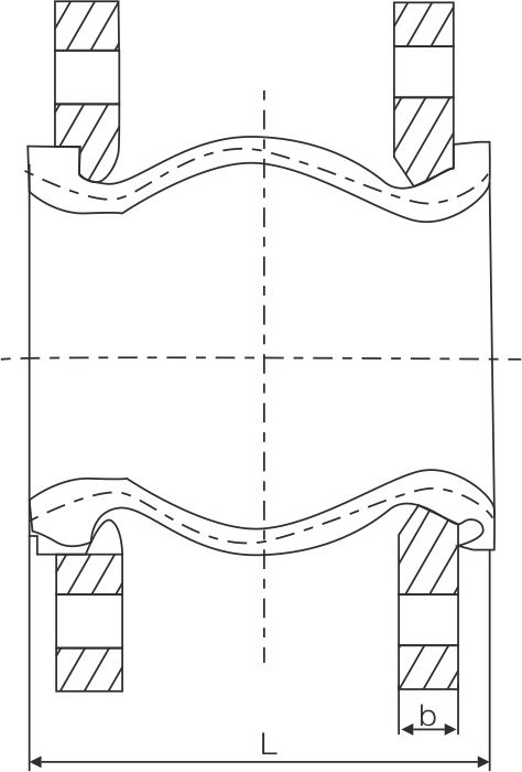 橡胶软接头(图1)